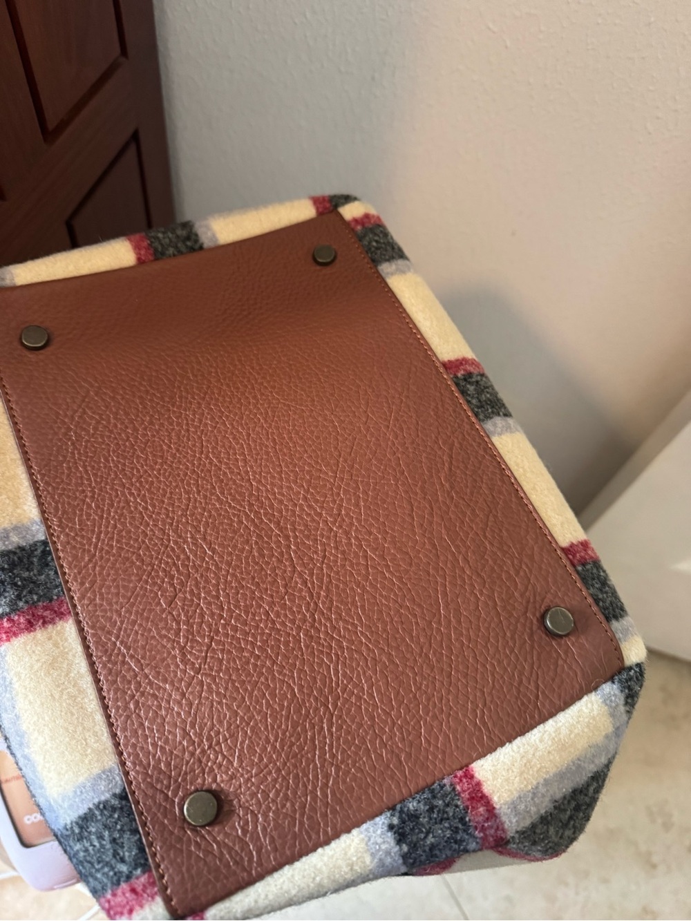 Sundance “Maple Glen” Plaid Wool Tote - Picture 5 of 5